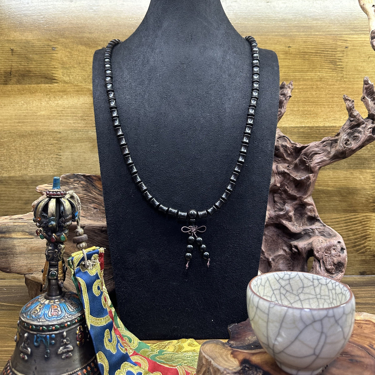 Bamboo's Shadow Black Sandalwood Mala