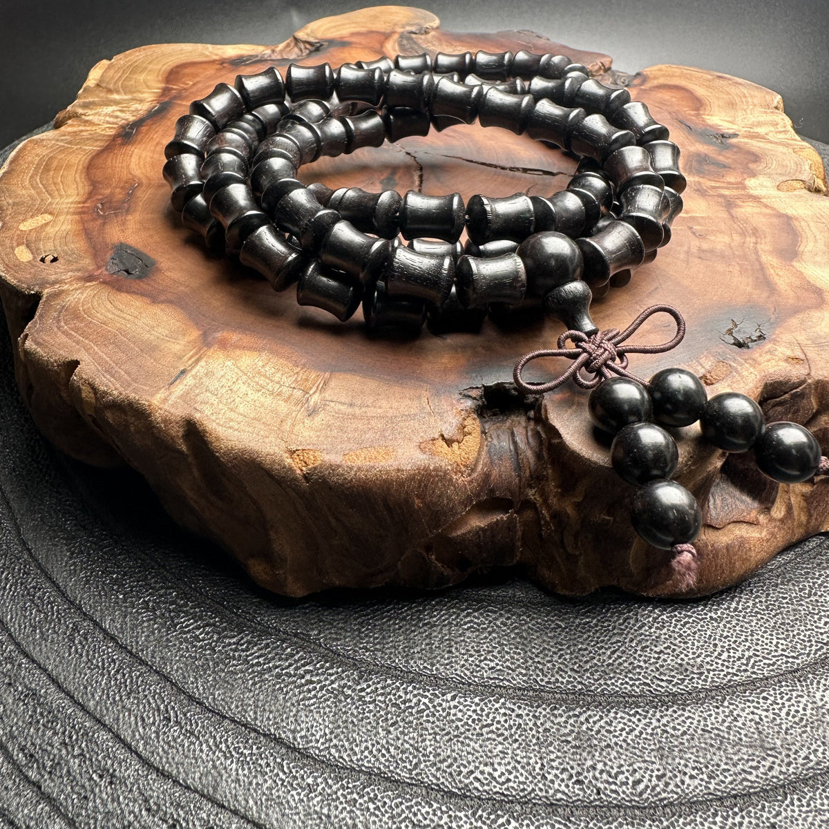 Bamboo's Shadow Black Sandalwood Mala