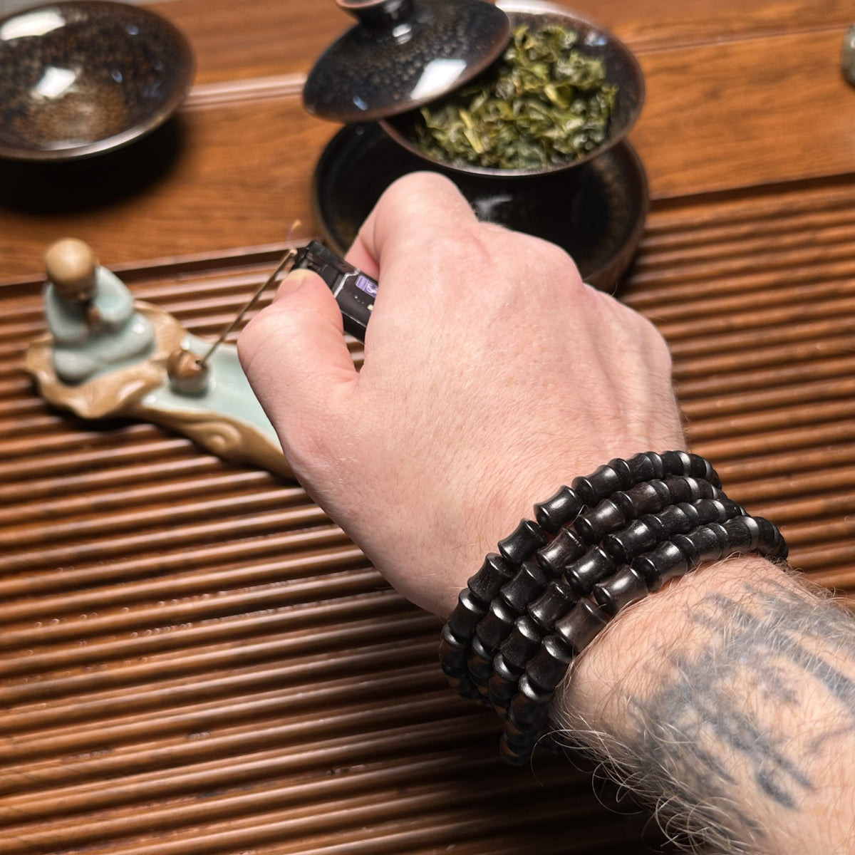 Bamboo's Shadow Black Sandalwood Mala