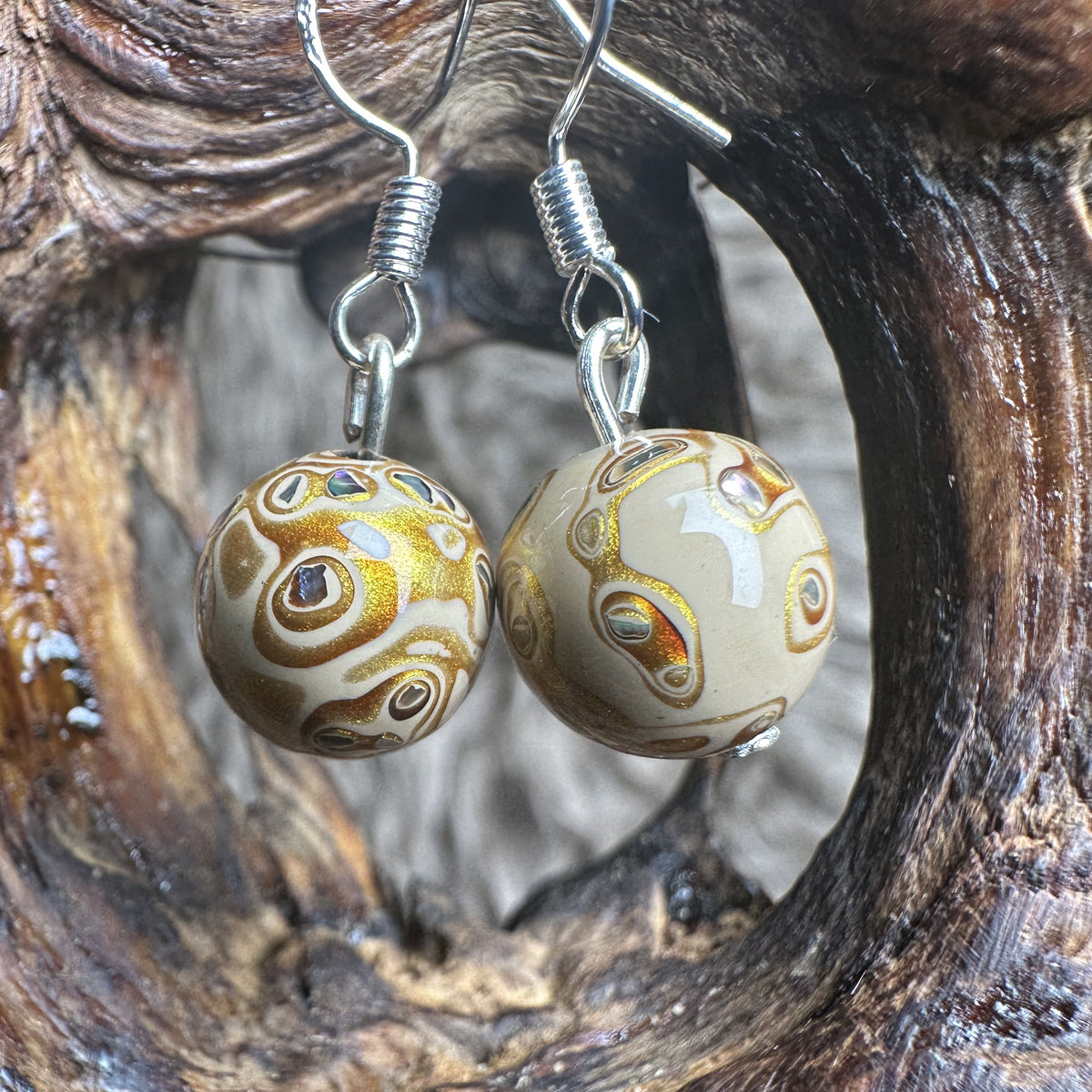 Daqi Bead Earrings