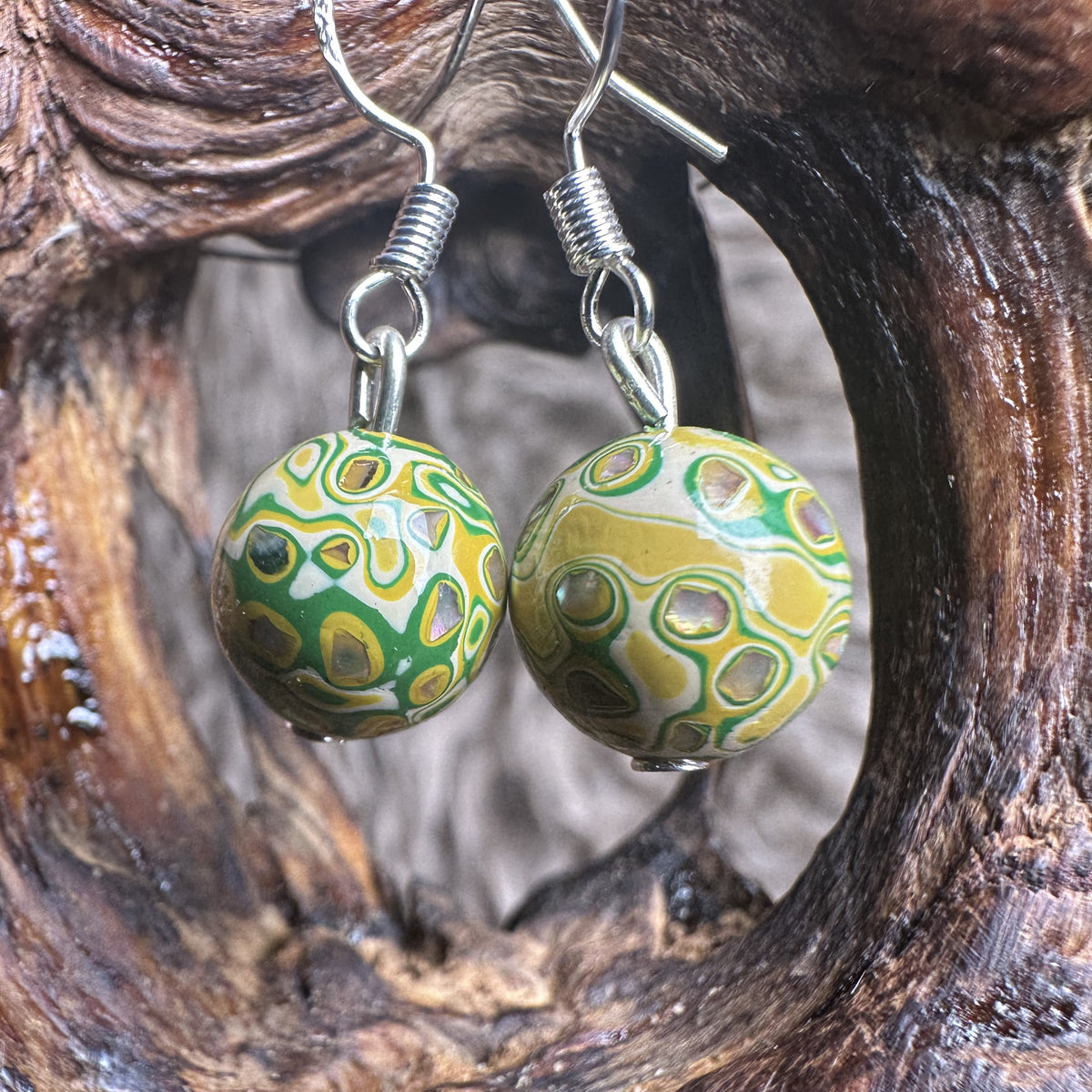 Daqi Bead Earrings