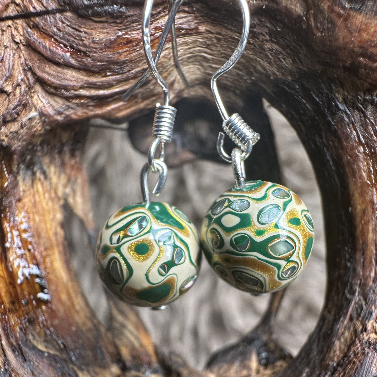Daqi Bead Earrings