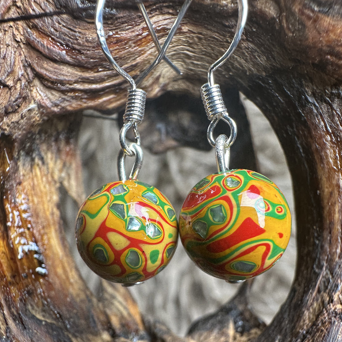 Daqi Bead Earrings