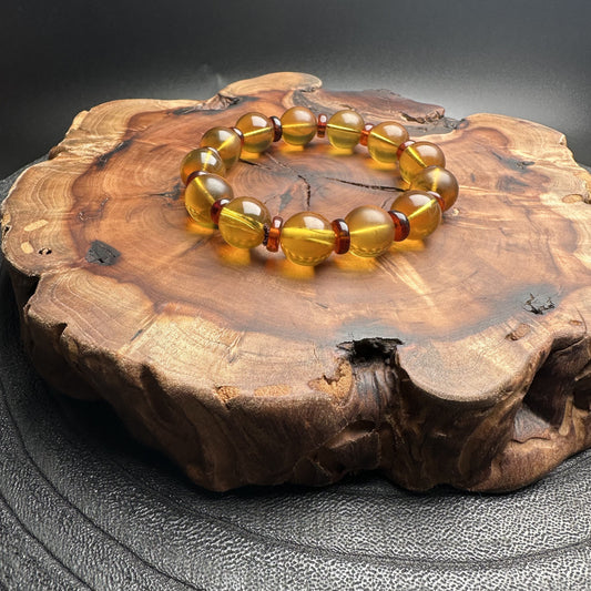 Golden Hour Amber Bracelet
