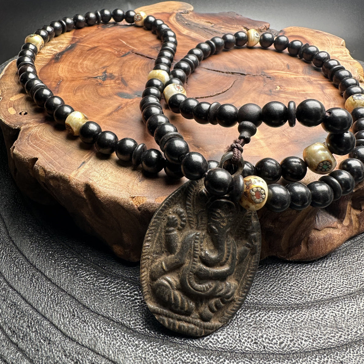 The Obstacle Remover Black Sandalwood Mala