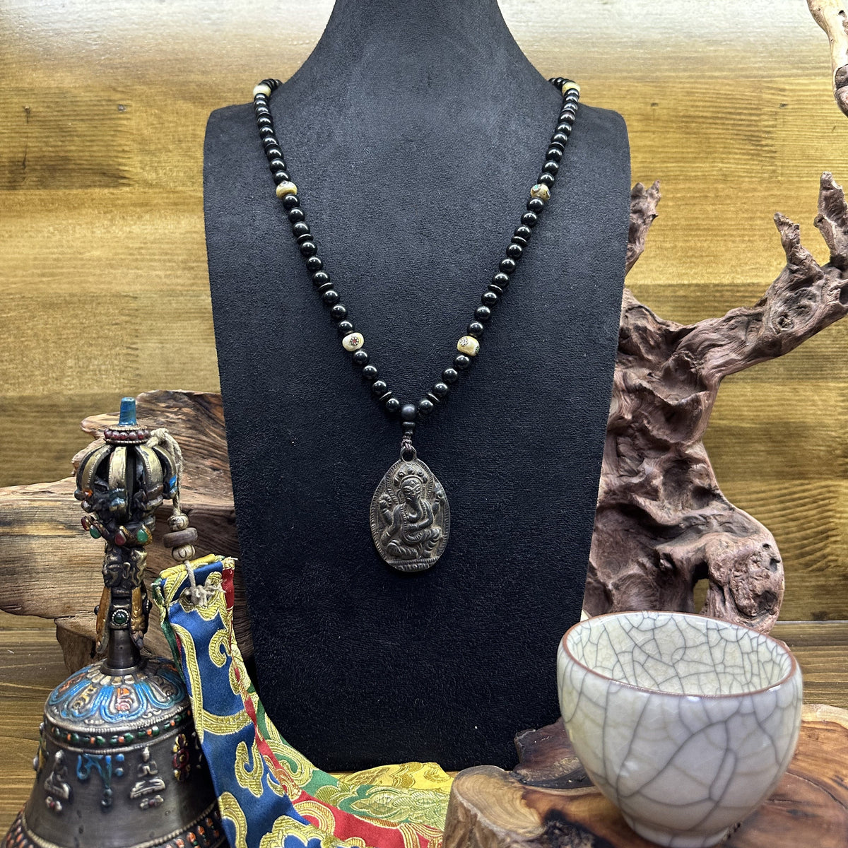 The Obstacle Remover Black Sandalwood Mala